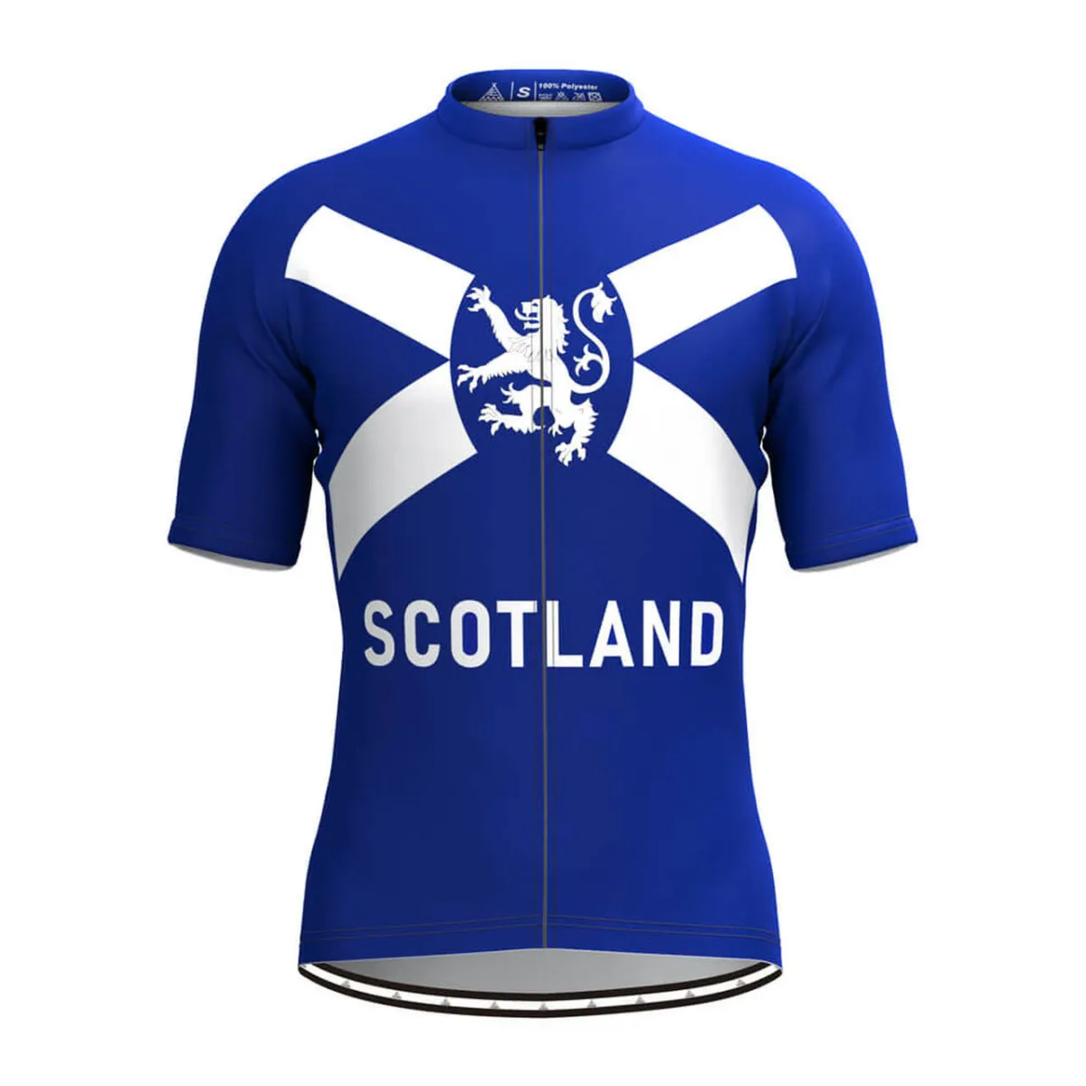 Men's Scotland Flag Cycling Jersey Brand New