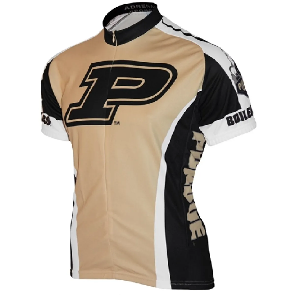 Purdue University Boilermakers 3/4 zip Men's Short Sleeve Cycling Jersey #Purdue Cycling Jersey PURDUE-MED