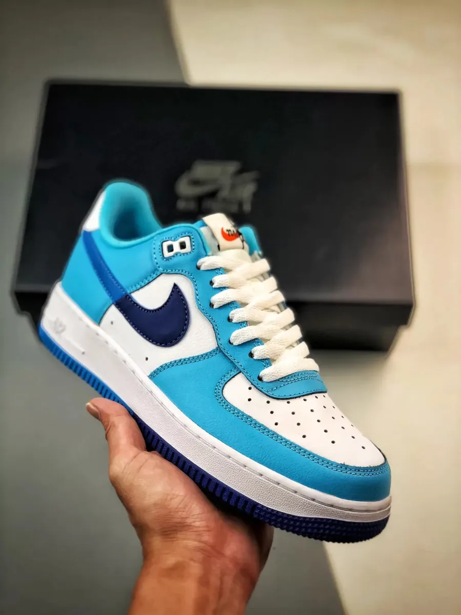 Nike Air Force 1 Low UNC Split / Unc Air Force 1 DZ2522-100