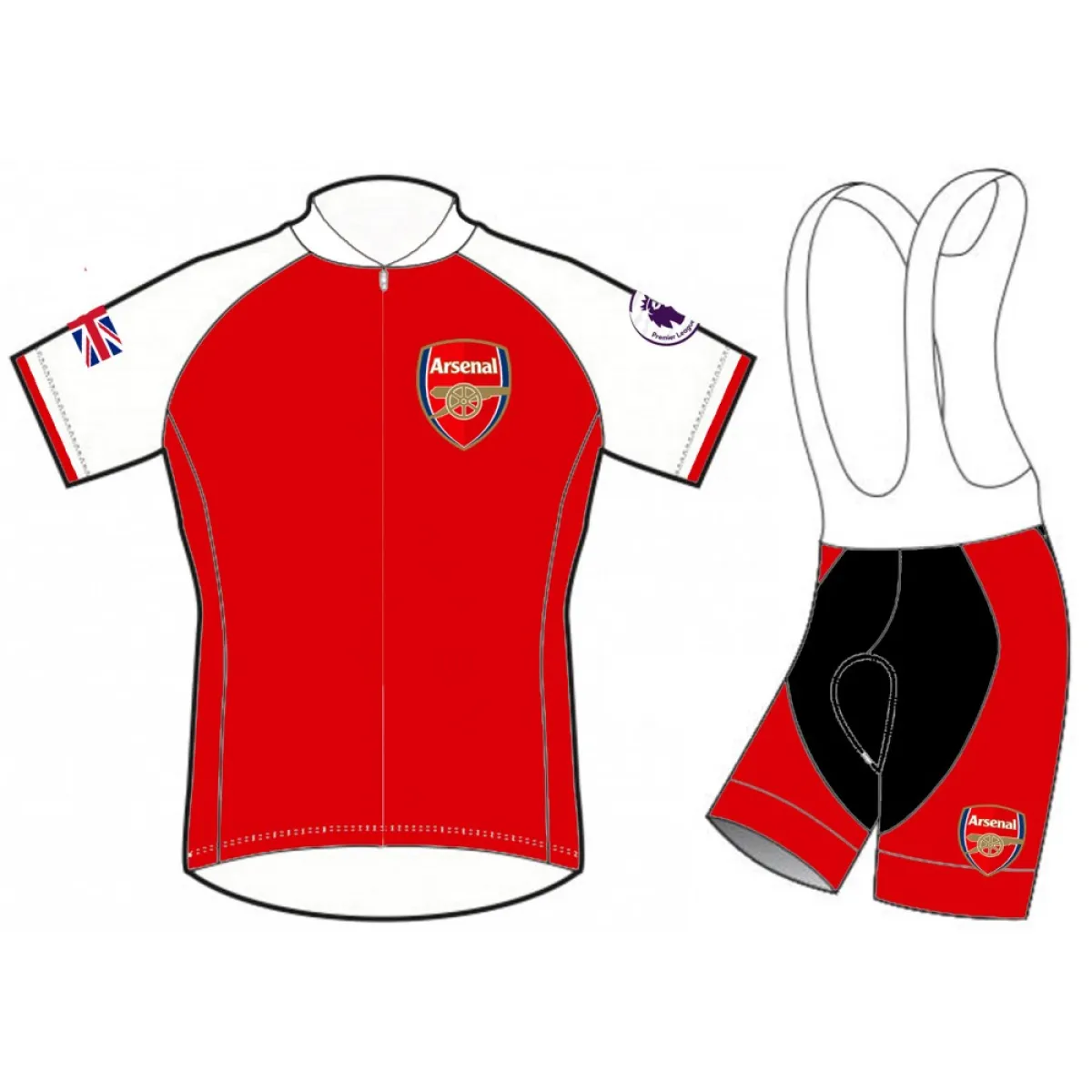 Arsenal FC Cycle Jerseys and (bib) shorts Z-2276426