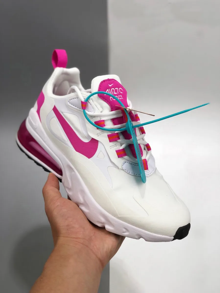 Nike Air Max 270 React White Pink Nike Air Max 270 White Pink