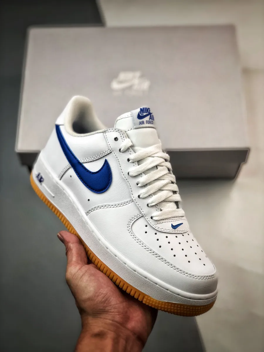 Nike Air Force 1 Low Since 82 White Varsity Royal DJ3911-101 Air Force 1 82 White