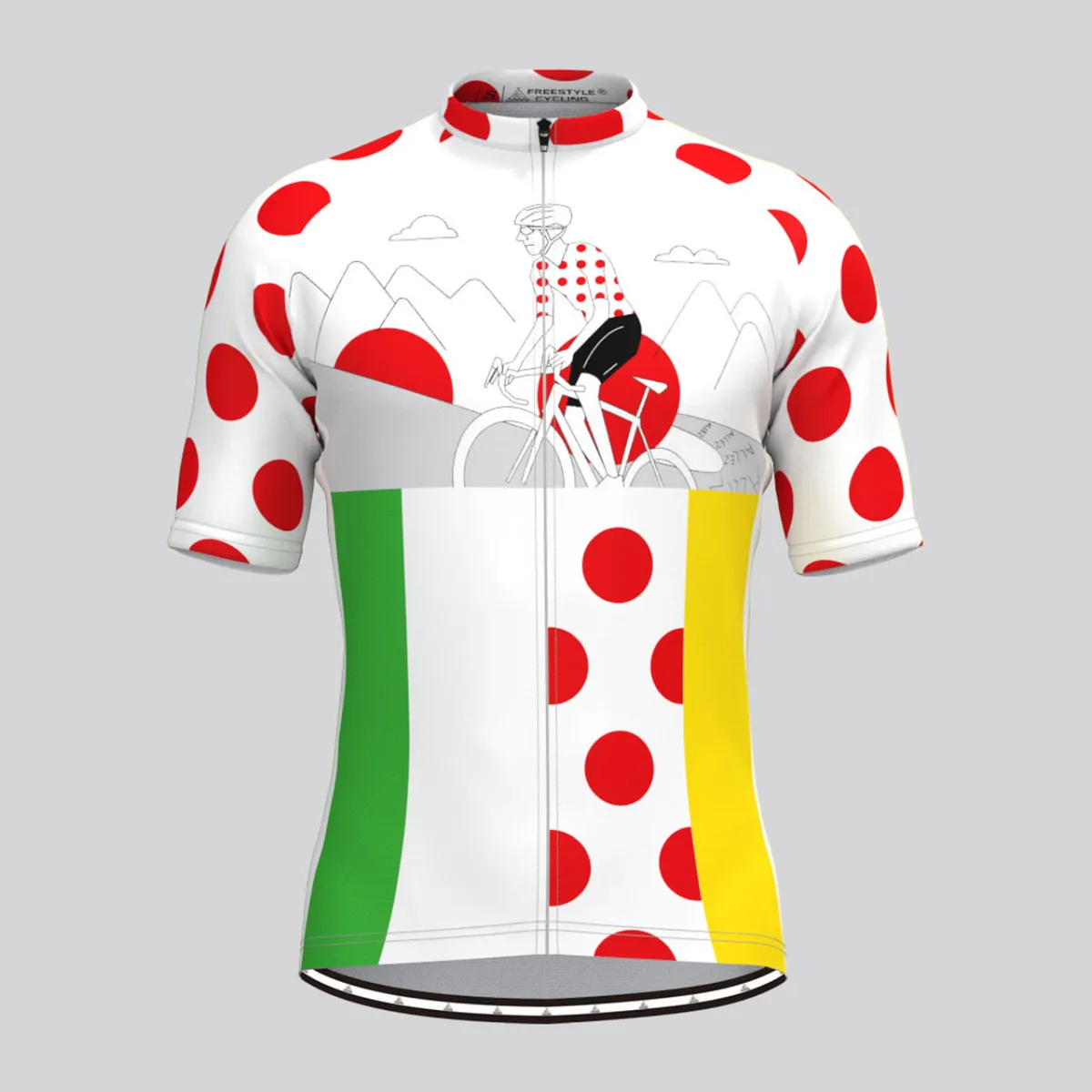Tour De France Classic Color V2 Men's Cycling Jersey To Buy