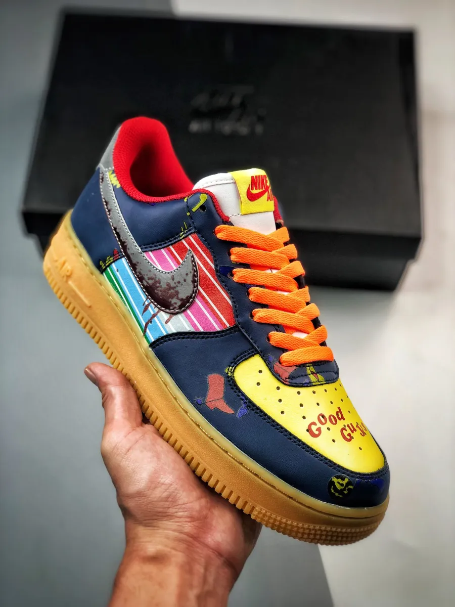 Childs Play Chucky x Nike Air Force 1'07 Low Good Guys / good guy nikes