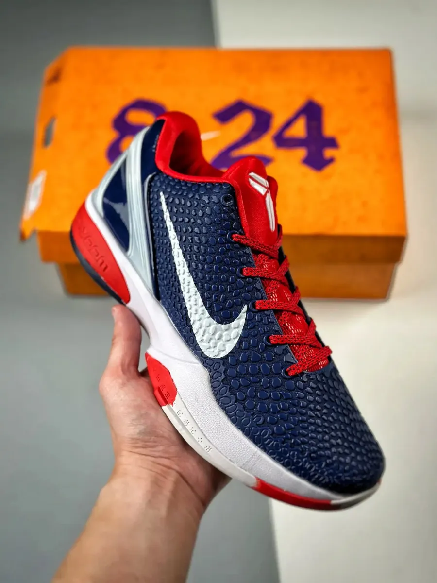 Nike Kobe 6 Protro 'Team USA' Away Navy White Brand New