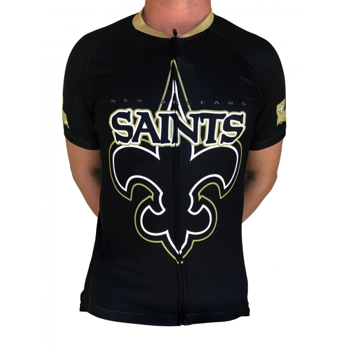 NFL New Orleans Saints Short Sleeve Cycling Jerseys Restock