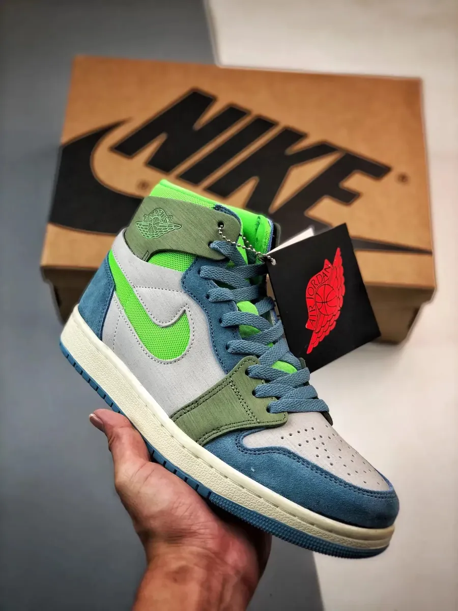 Cmft2 / Air Jordan 1 Zoom CMFT 2 'Neon Green' DV1305-433