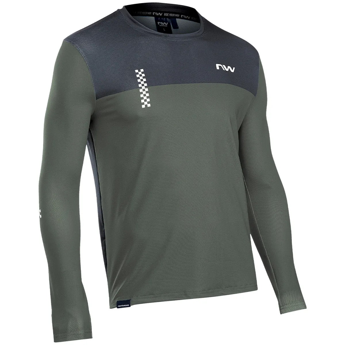 Northwave XTrail 2 Long Sleeves Jersey - Green Brand New