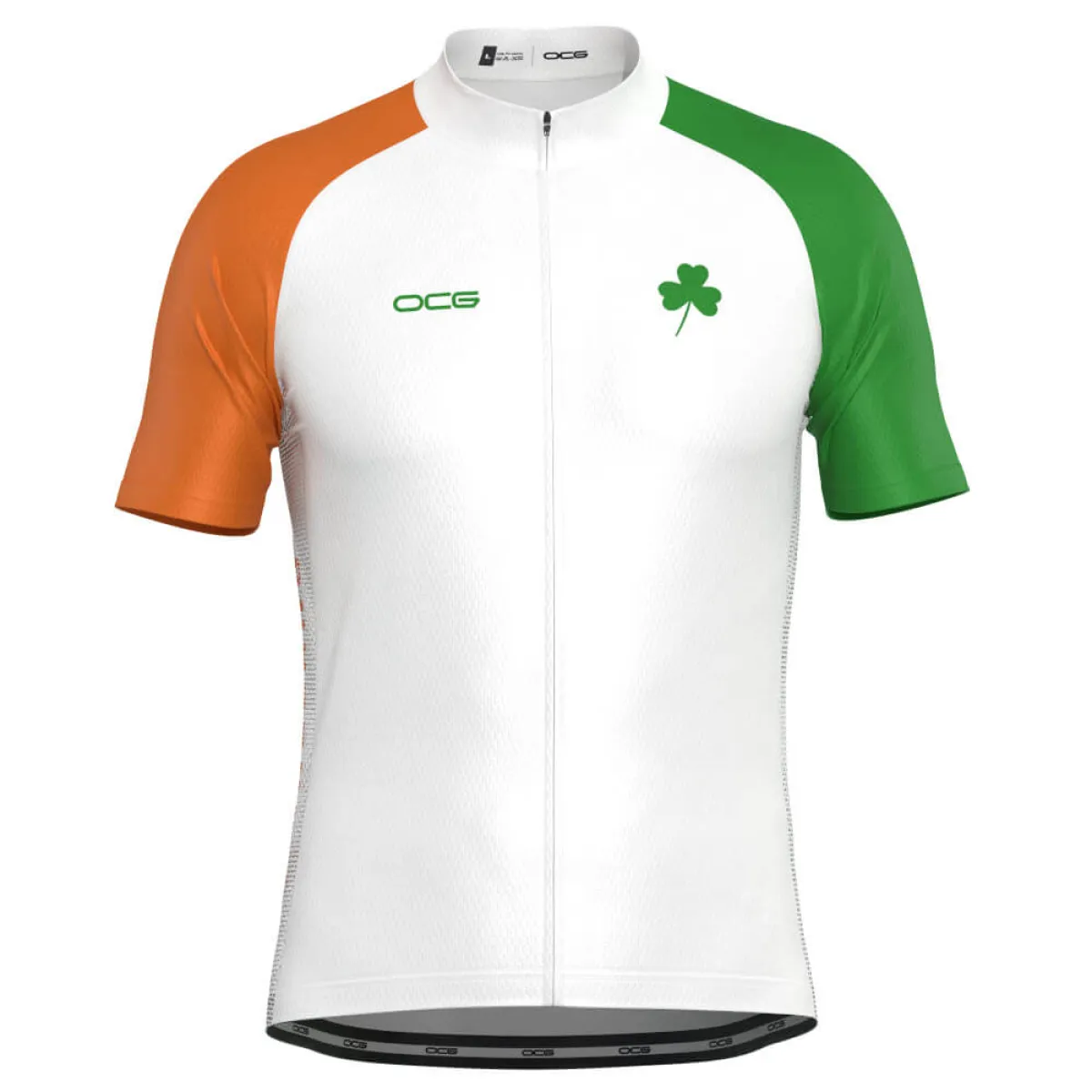 Men's Lucky To Be Irish Ireland Shamrock Cycling Jersey #Shamrock Jersey