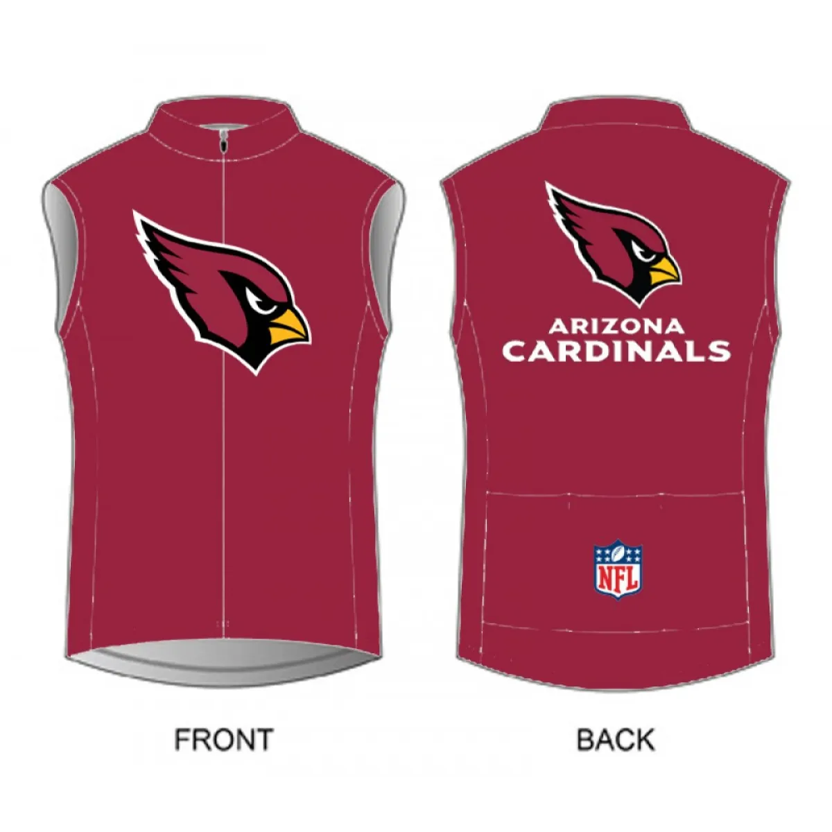 NFL Arizona Cardinals Sleeveless Cycling Jerseys Online