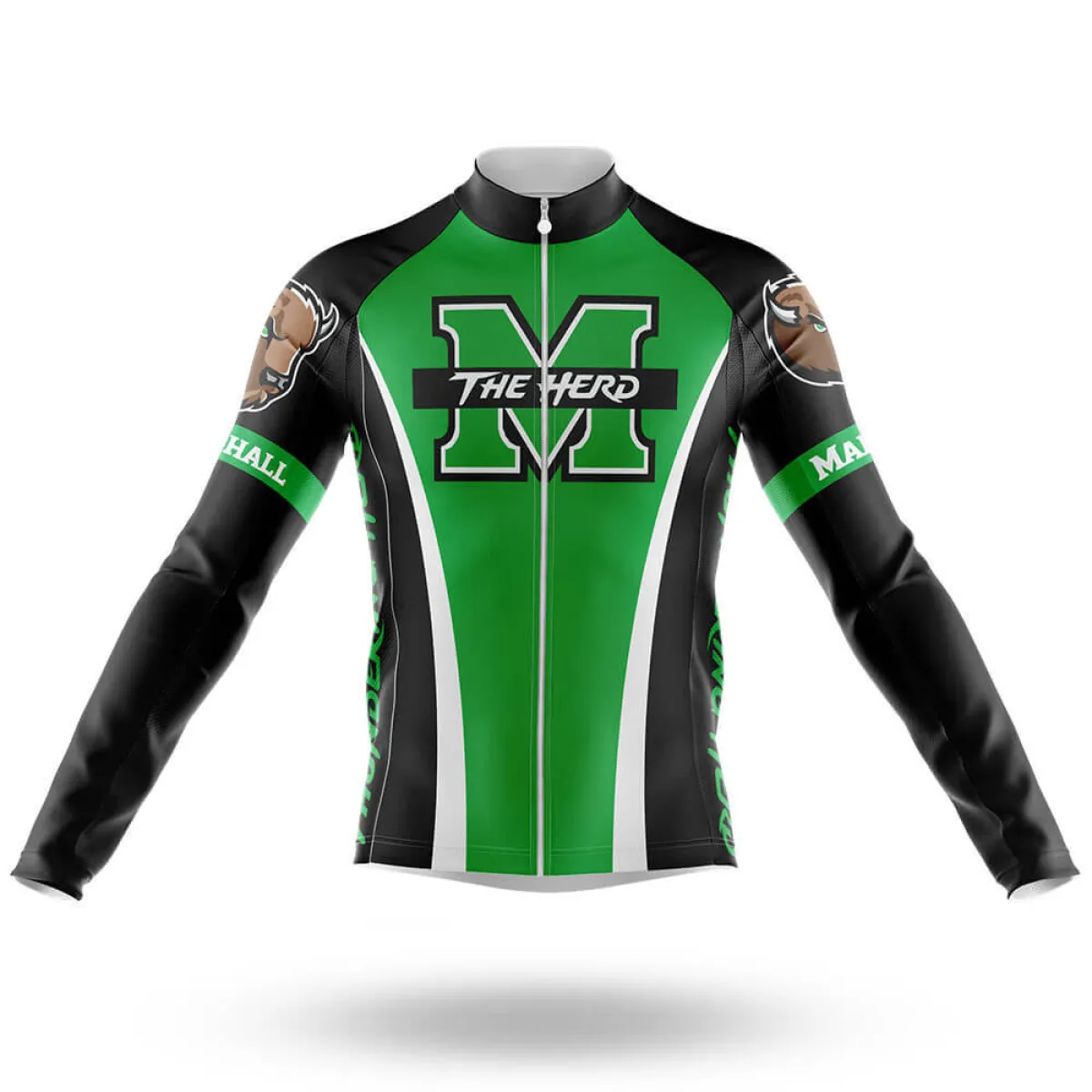 Marshall University Long Sleeve Cycling Jersey Only