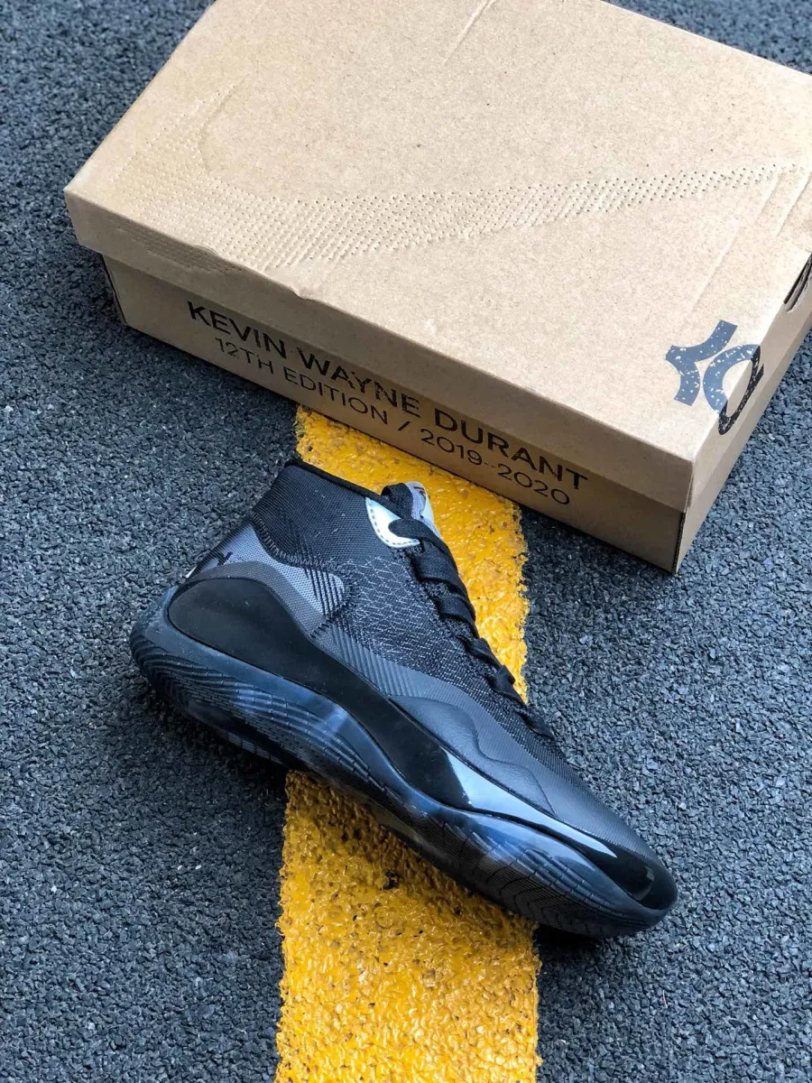 Nike KD 12 Black/Anthracite-Cool Grey kd 12 anthracite