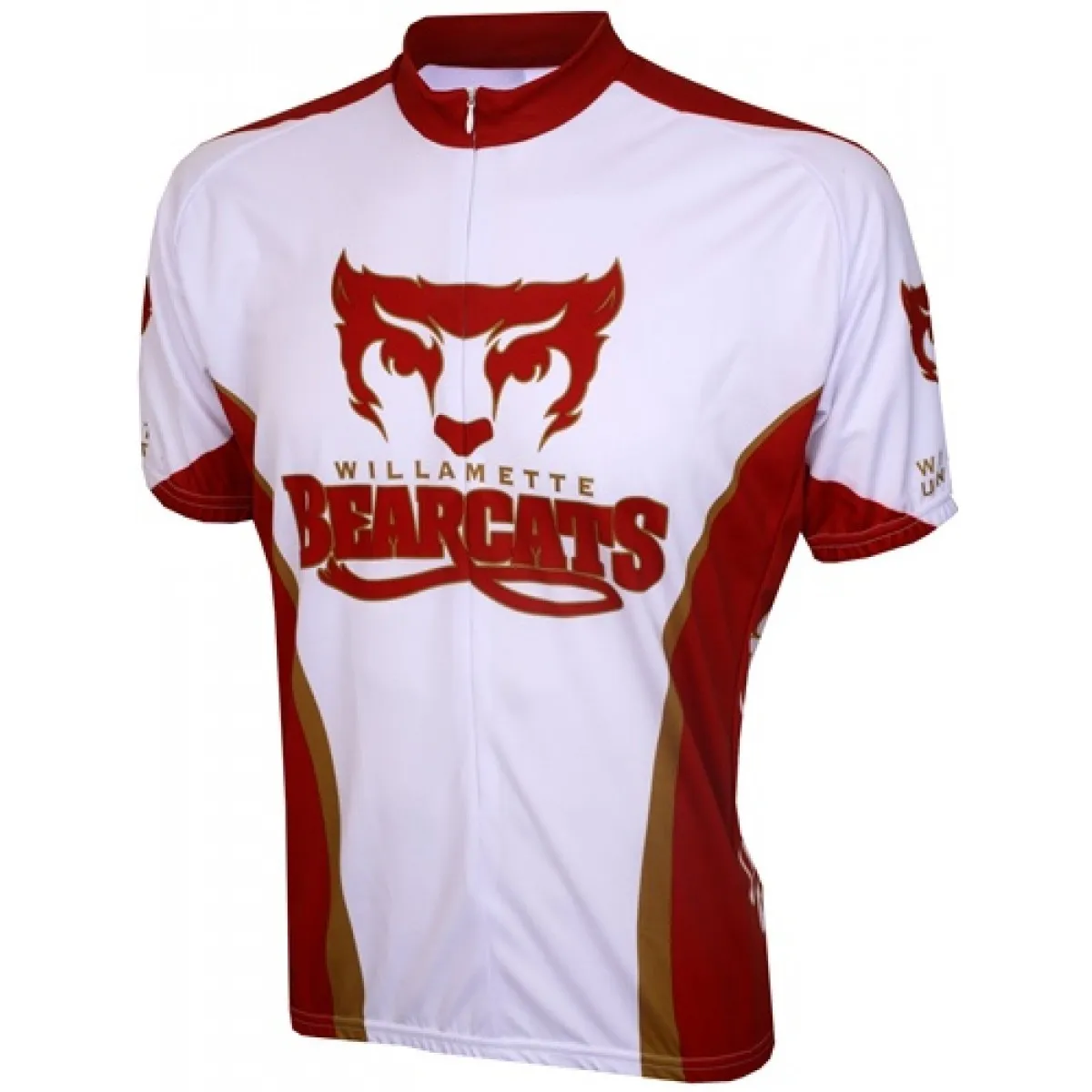 Willamette University Bearcats Cycling Short Sleeve Jersey
