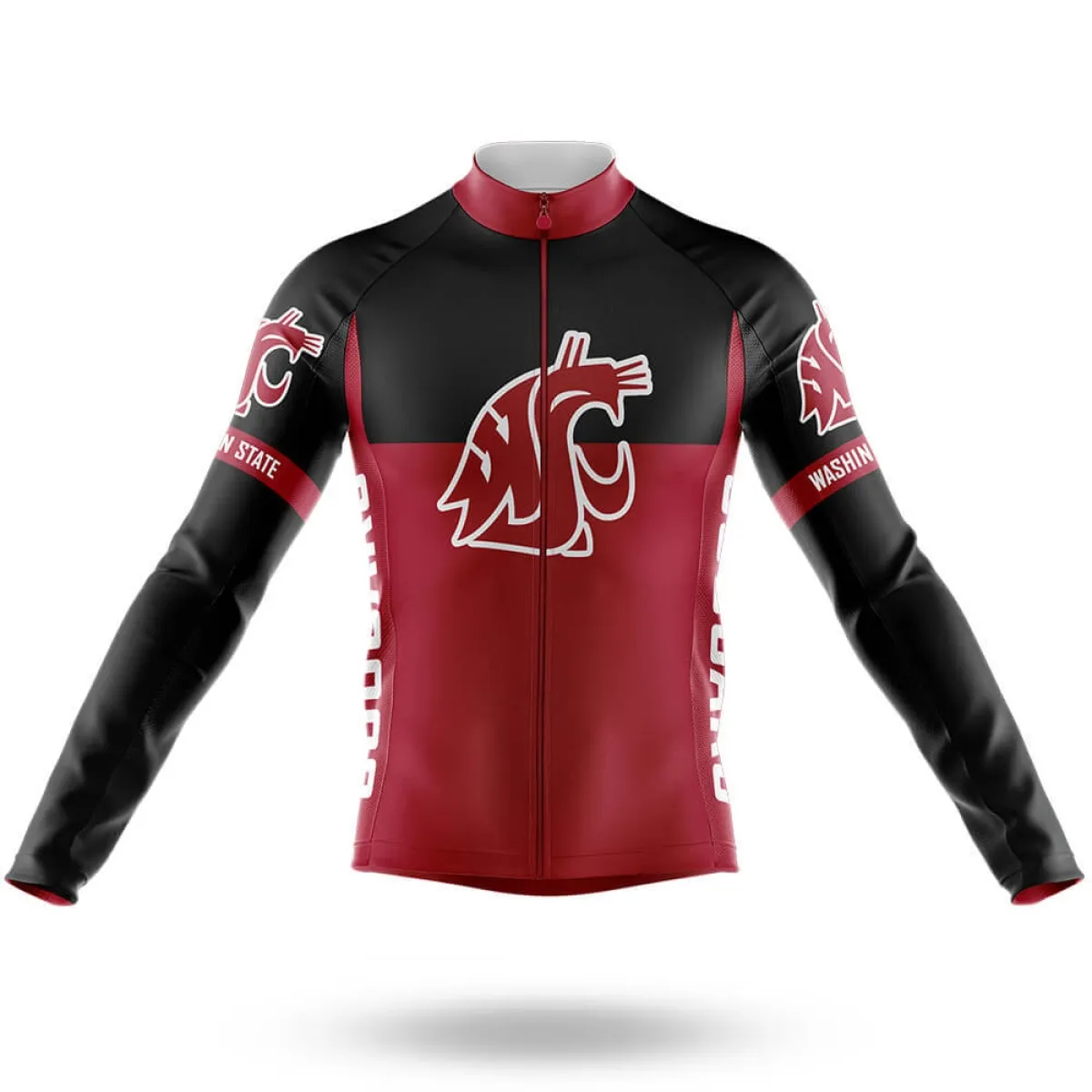 Washington State University V2 Long Sleeve Cycling Jersey Only