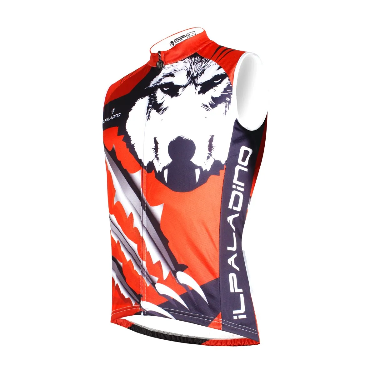 Knife Wolf Red Men's Cycling Sleeveless Bike jersey T-shirt Summer Spring Road Bike Wear Mountain Bike MTB Clothes Sports Apparel Top NO.W 664