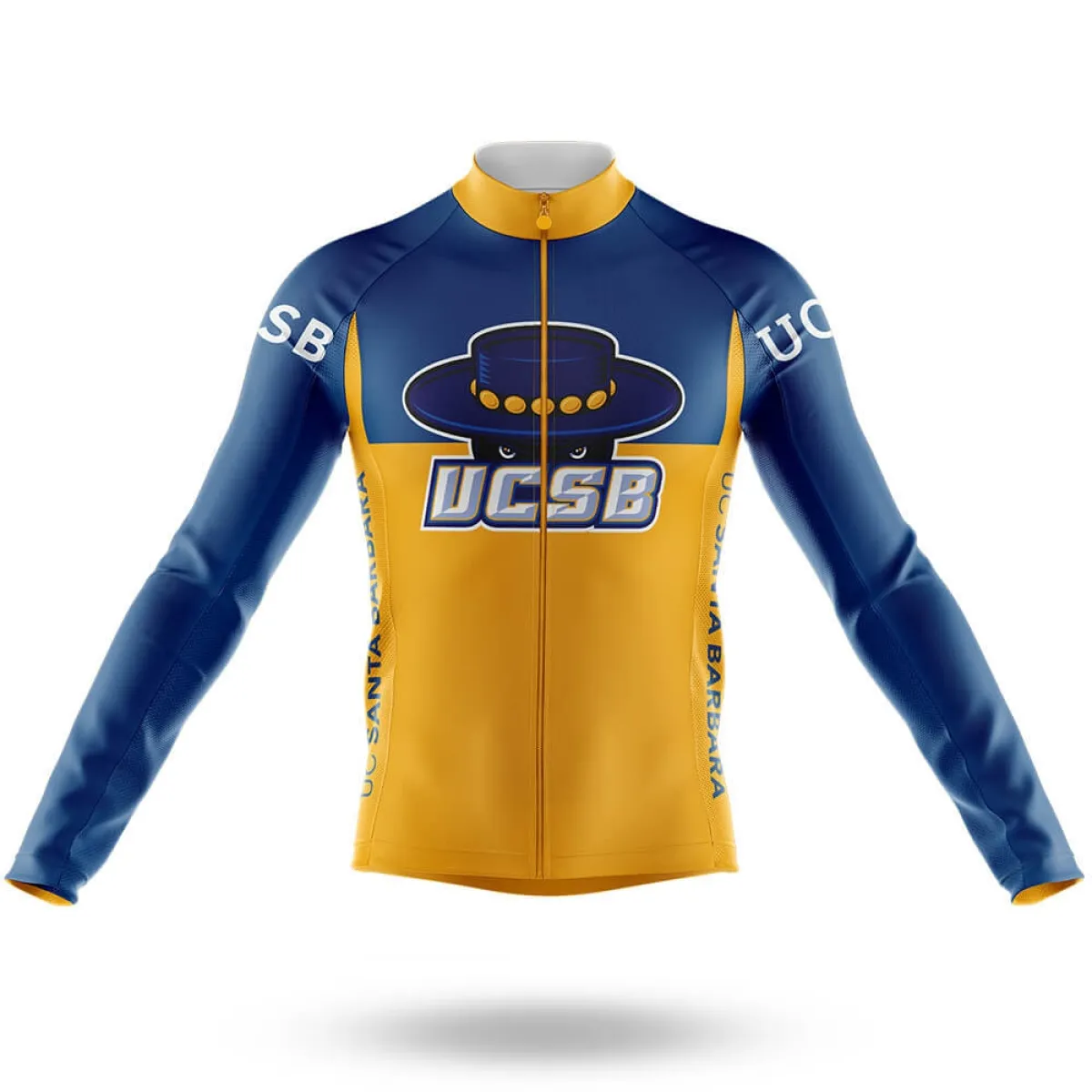 University of California Santa Barbara V2 Long Sleeve Cycling Jersey Only