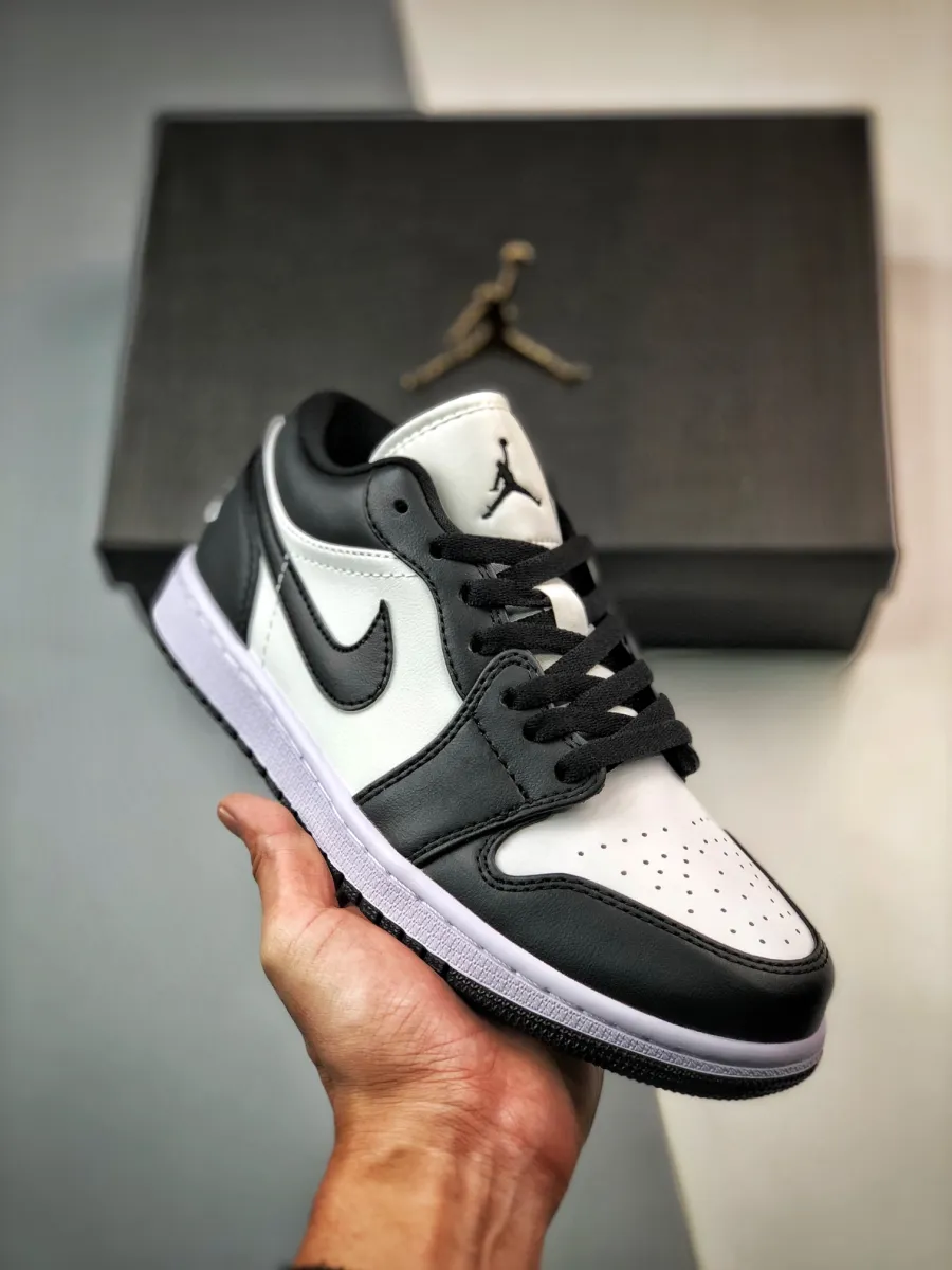 Air Jordan 1 Low 'Panda' White/Black-White #nike air jordan panda