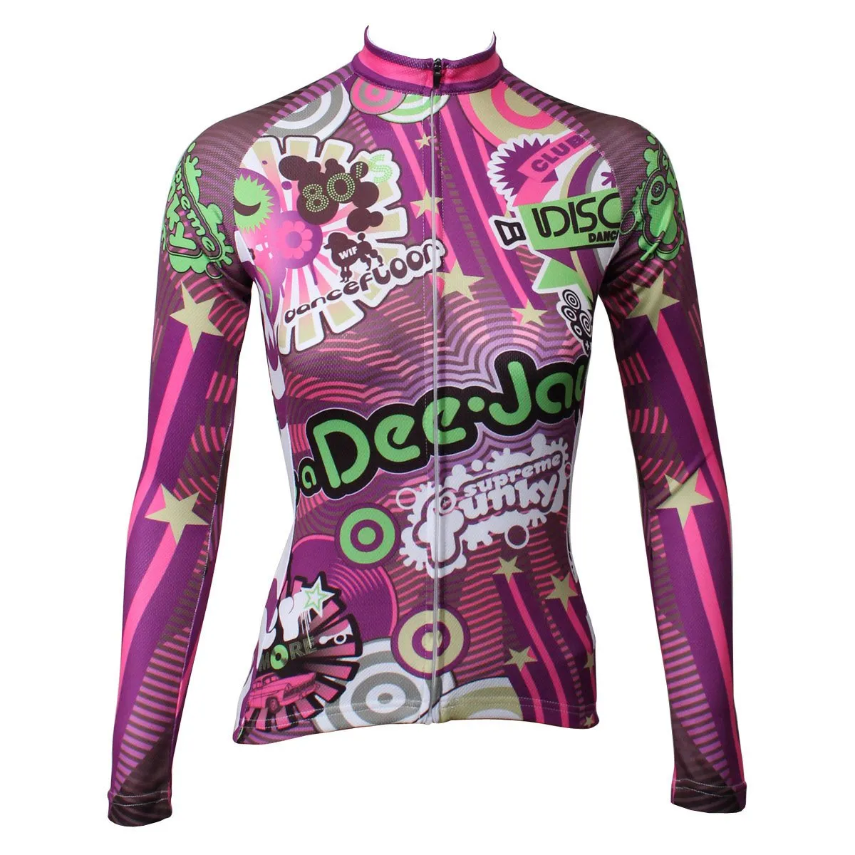 Decorative pattern Cycling Jerseys and Dance Floor Supreme Long-sleeve Cycling Jersey/Kit 328