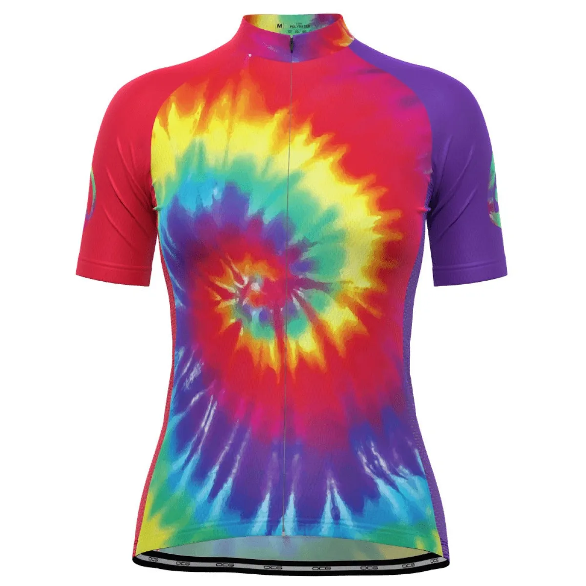 Women's Tie Dye Love & Peace Cycling Jersey Restock