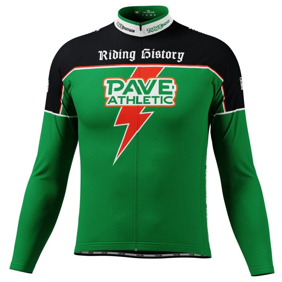 PAVE Athletic Energy Bolt Long Sleeve Cycling Jersey