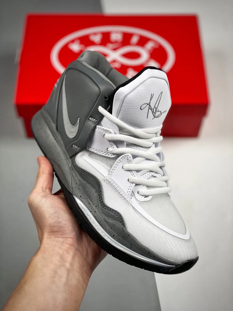 Nike Kyrie 8 Wolf Grey White / nike kyrie 7 wolf grey