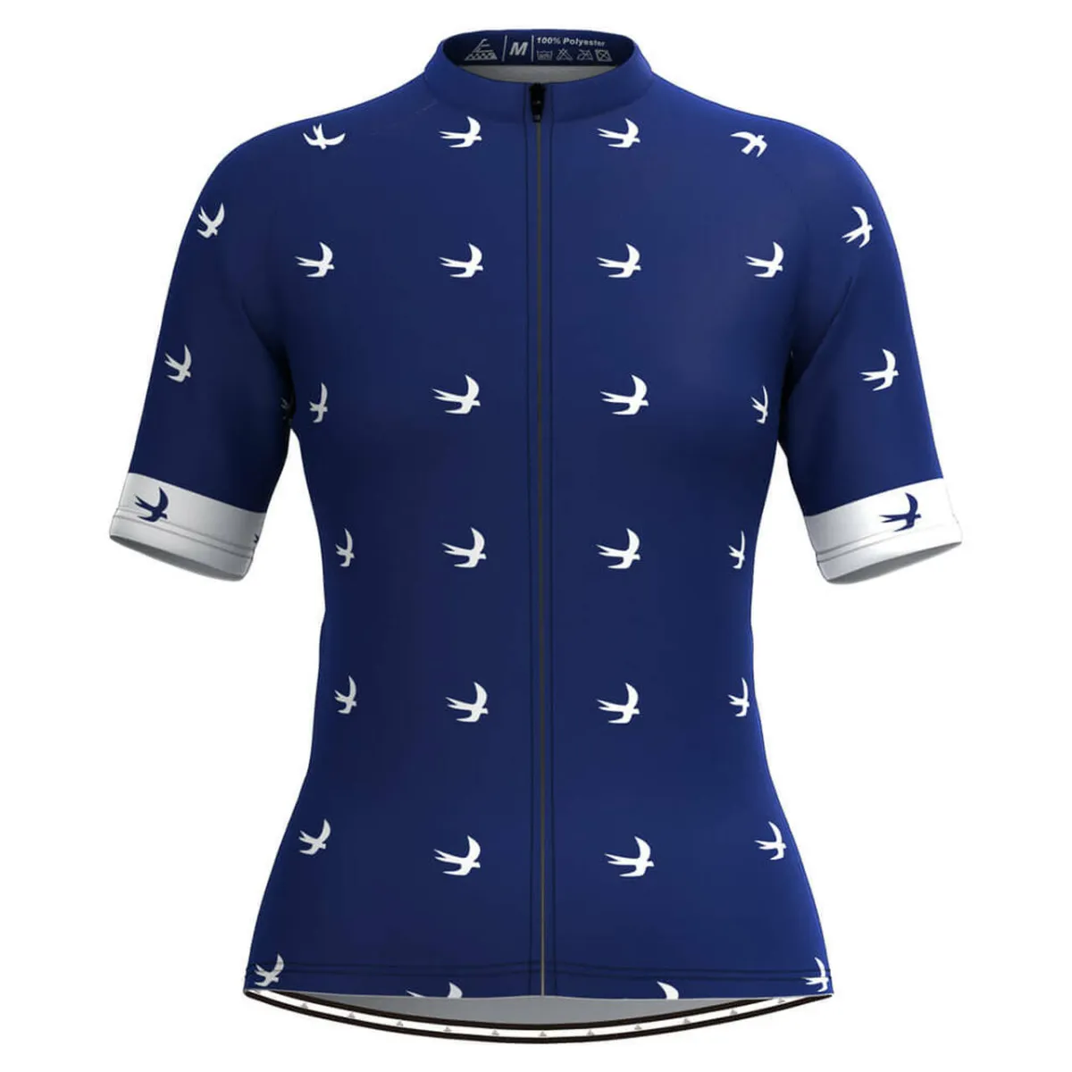 White Swallow Themed Women's Cycling Jersey Restock