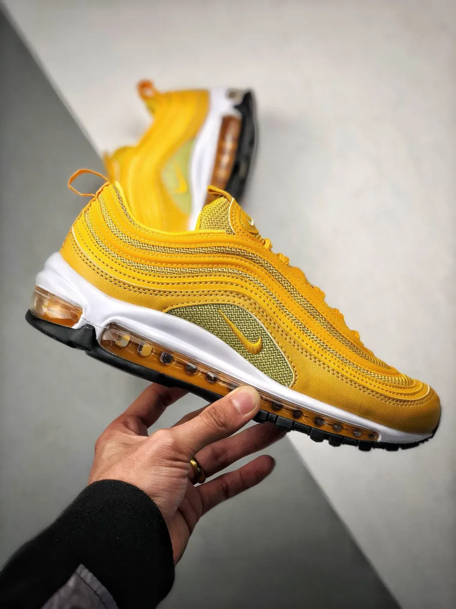 Nike Air Max 97 Mustard Yellow Womens 921733-701 - nike buff