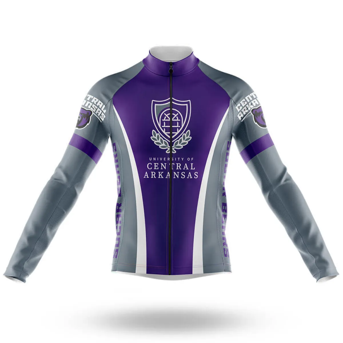 University of Central Arkansas Long Sleeve Cycling Jersey Only