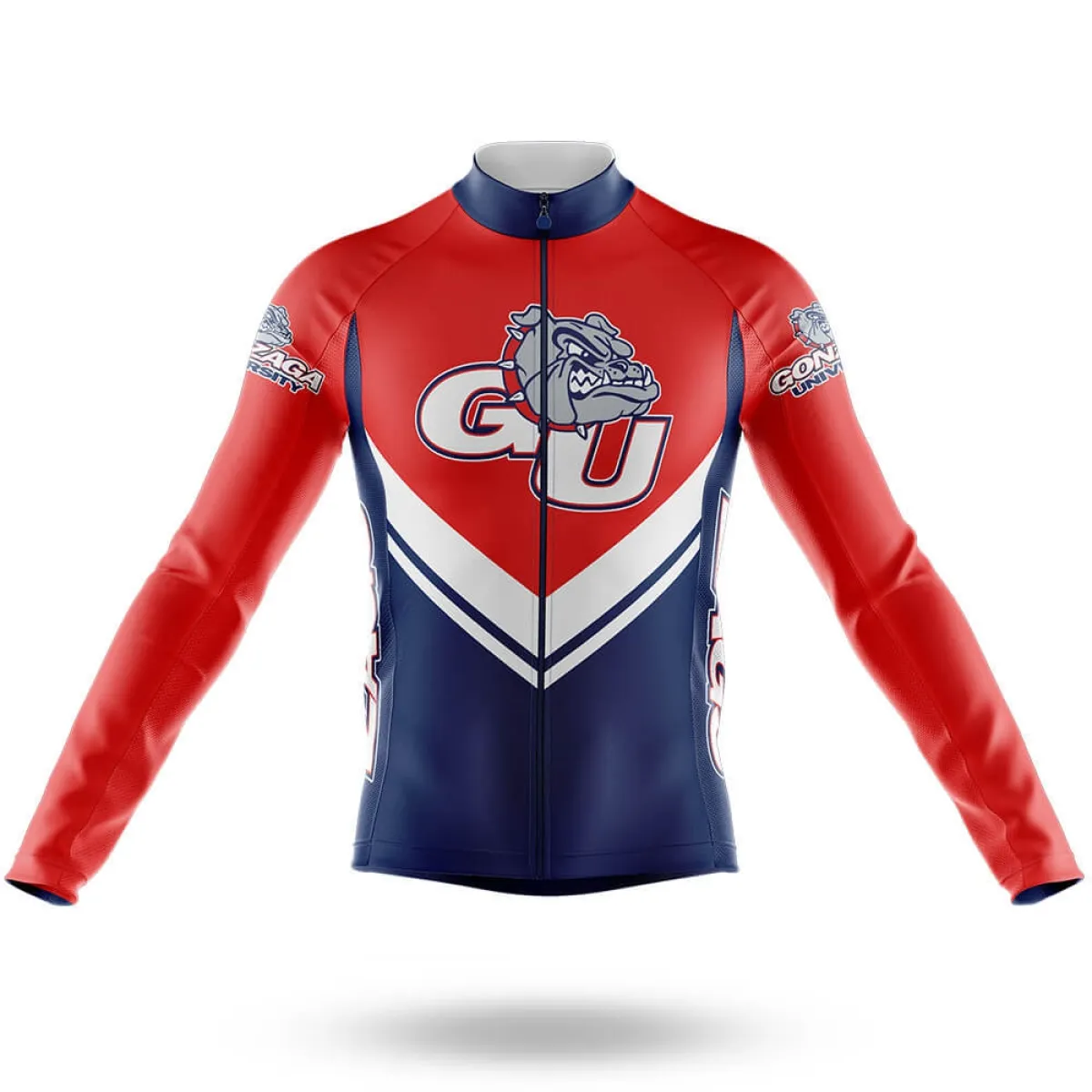Gonzaga University V3 Long Sleeve Cycling Jersey Only