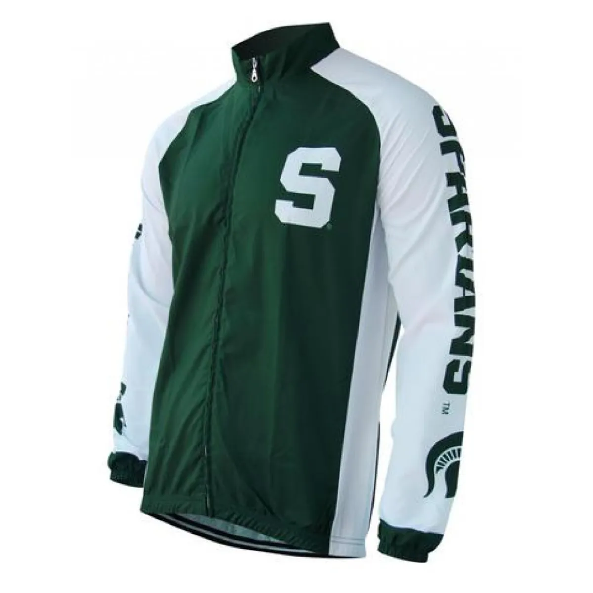 NCAA MSU Michigan State Spartans Long Sleeve Cycling Jerseys Z-1905387