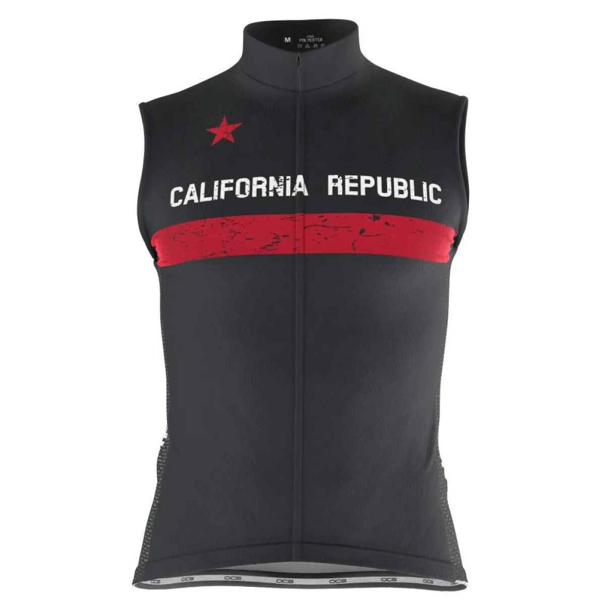 Men's California Republic Sleeveless Cycling Jersey Restock