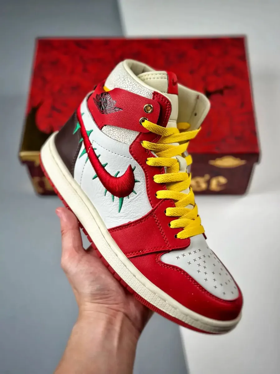 Teyana Taylor x Air Jordan 1 High Zoom CMFT 2 A Rose From Harlem / Rose Jordan 1