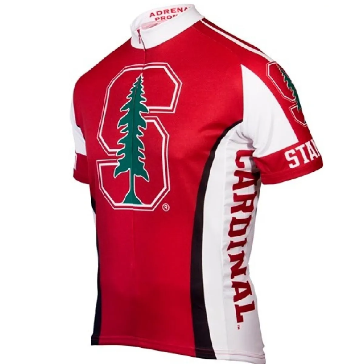 Adrenaline Promo Stanford University Cardinals College 3/4 zip Men's Cycling Jersey Stanford Cycling Jersey