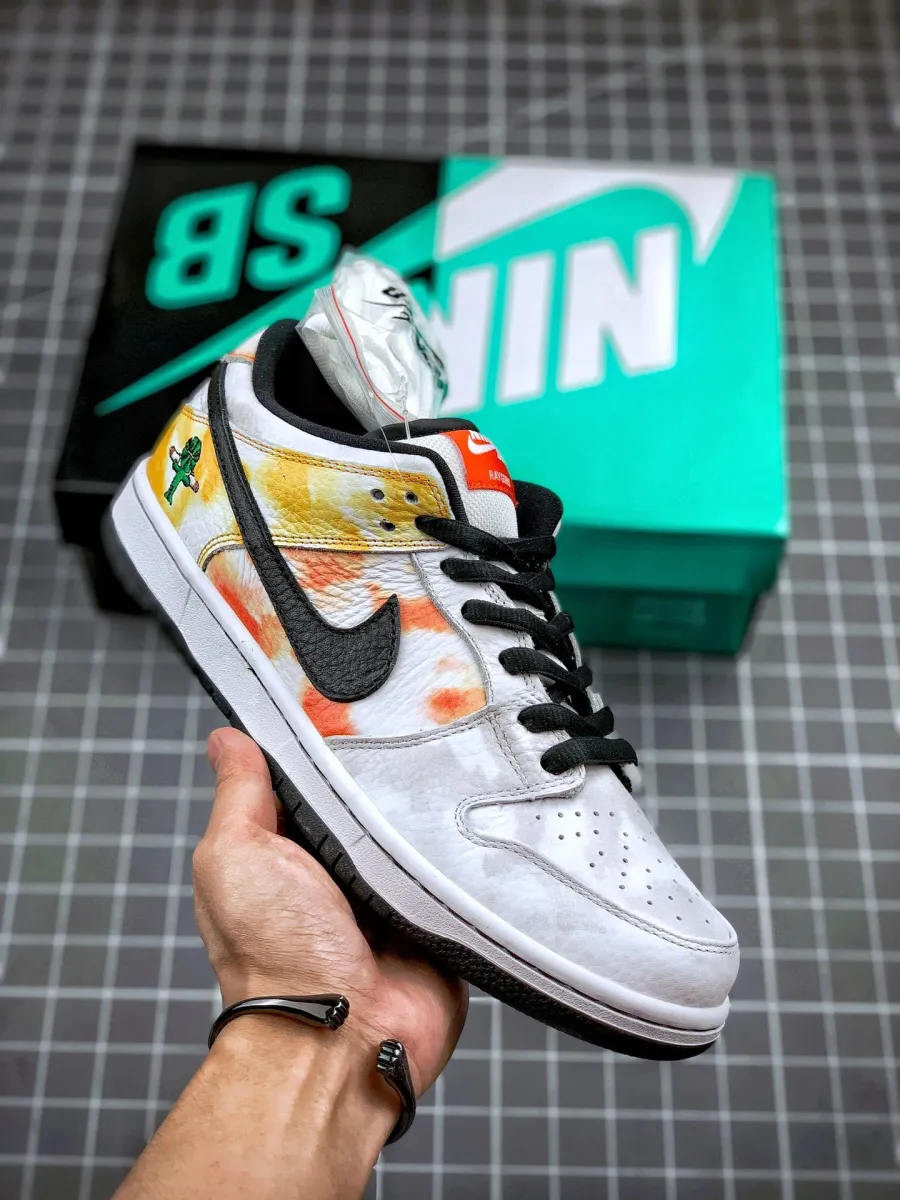 Nike SB Dunk Low 'Raygun White Tie-Dye' BQ6832-101 For Sale