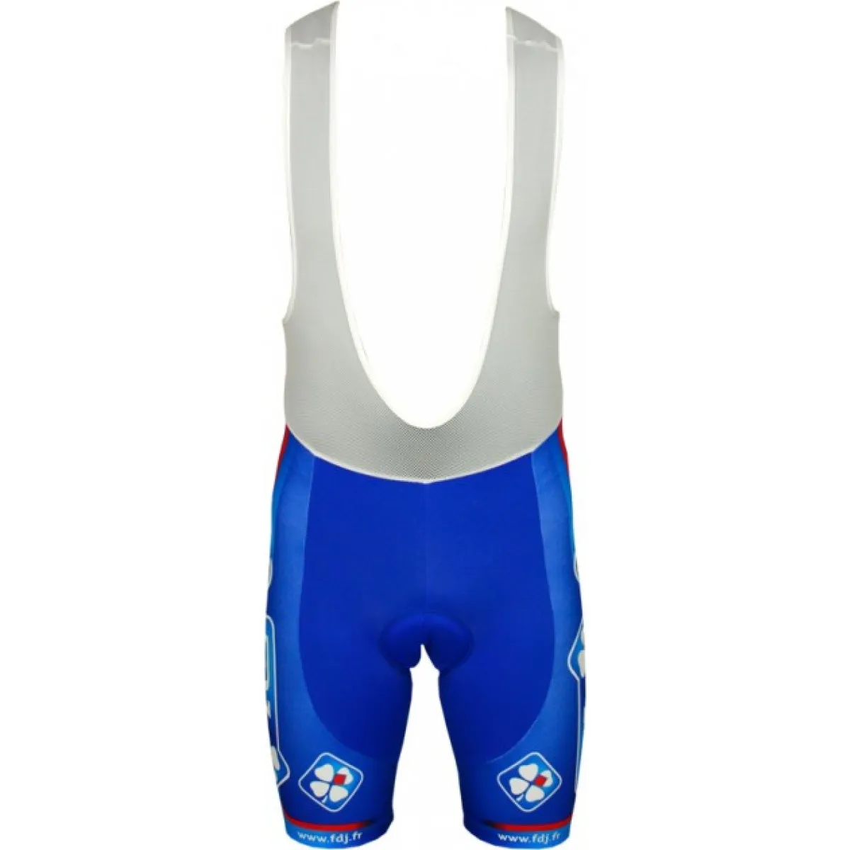 FRANCAISE DES JEUX (FDJ) - BIG MAT 2012 MOA Radsport-Profi-Team Bib Shorts Blue