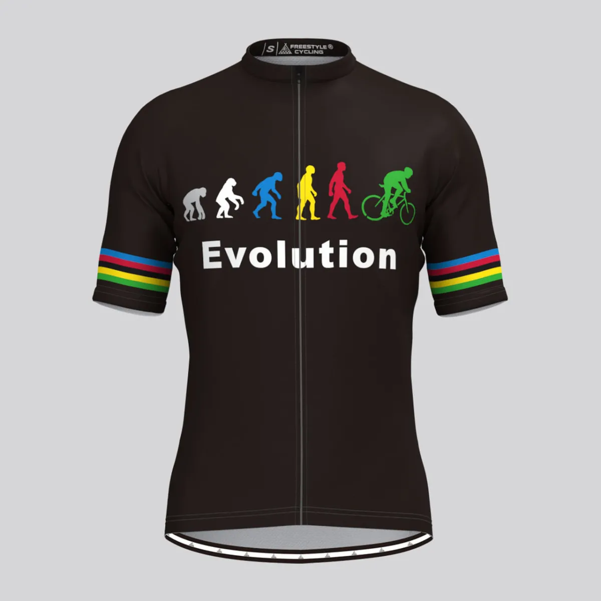 Rainbow Evolution Men's Cycling Jersey To Buy