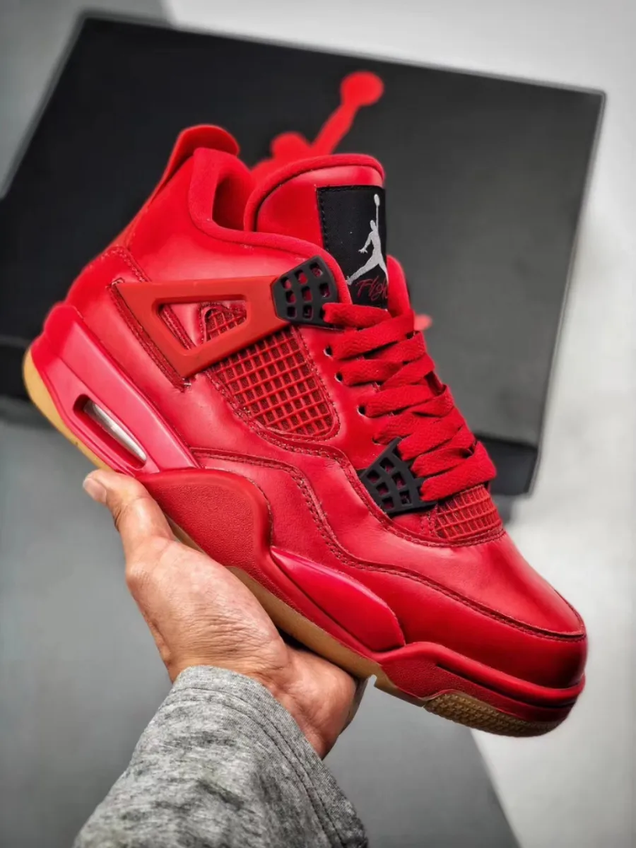 Jordan 4 Fire Red Gum Singles Day AV3914-600 / singles day jordan 4