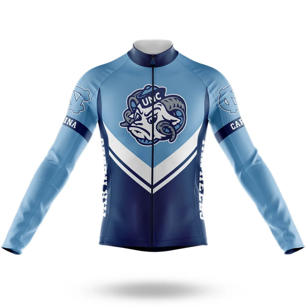 University of North Carolina V3 Long Sleeve Cycling Jersey Only