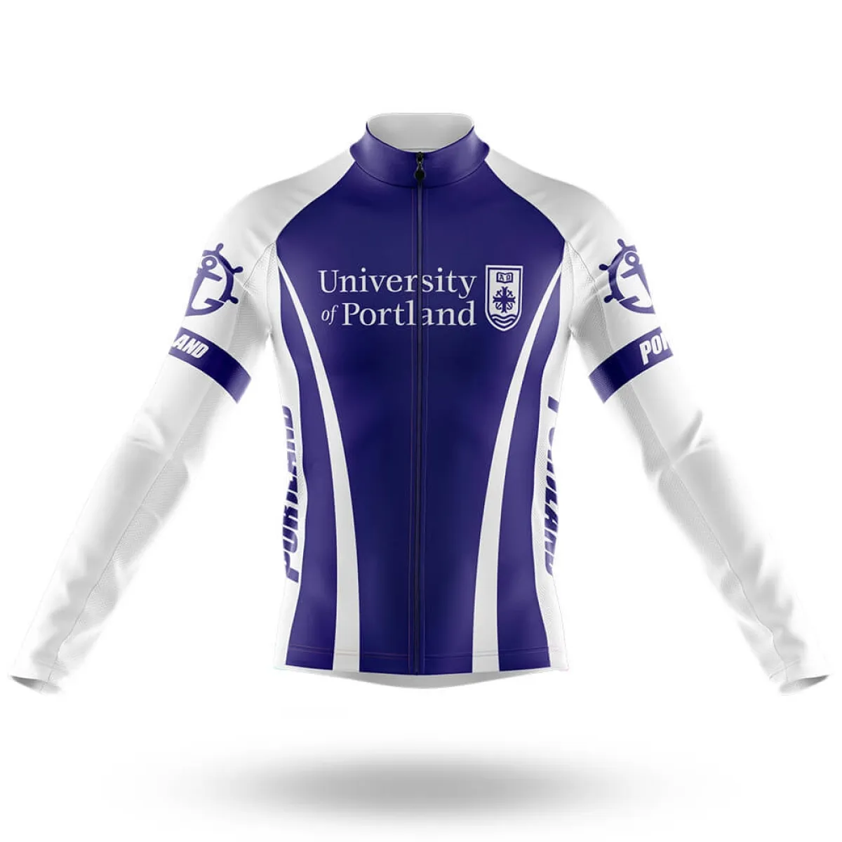 University of Portland Long Sleeve Cycling Jersey Only