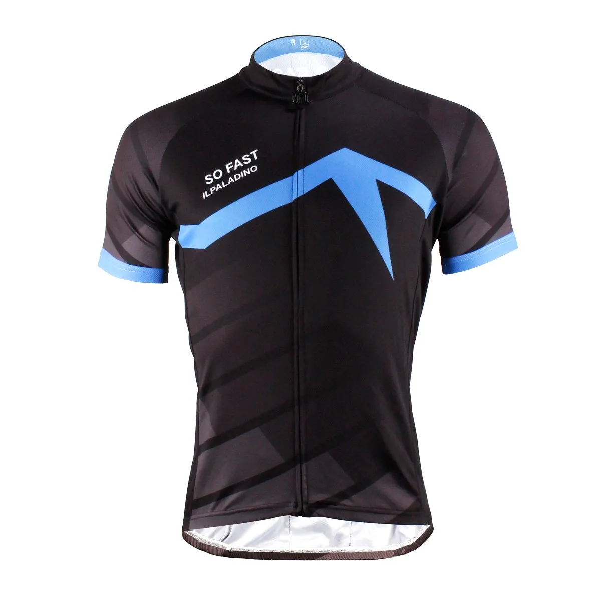 SO FAST Men's Cycling Jersey Bike Shirt Black T-shirt Cyclist NO.620