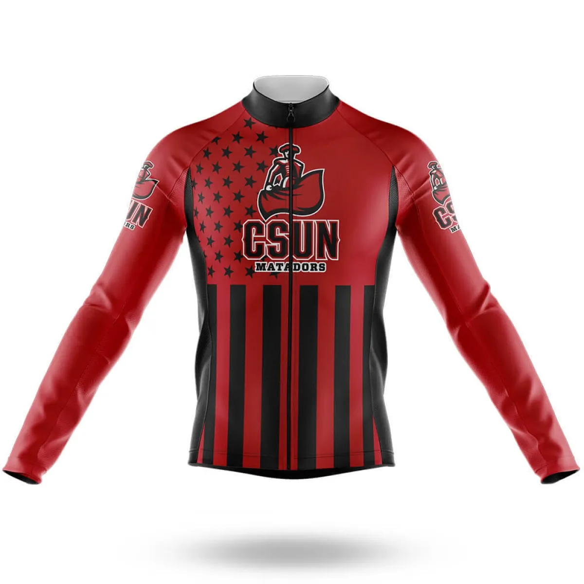 California State University Northridge USA Long Sleeve Cycling Jersey Only