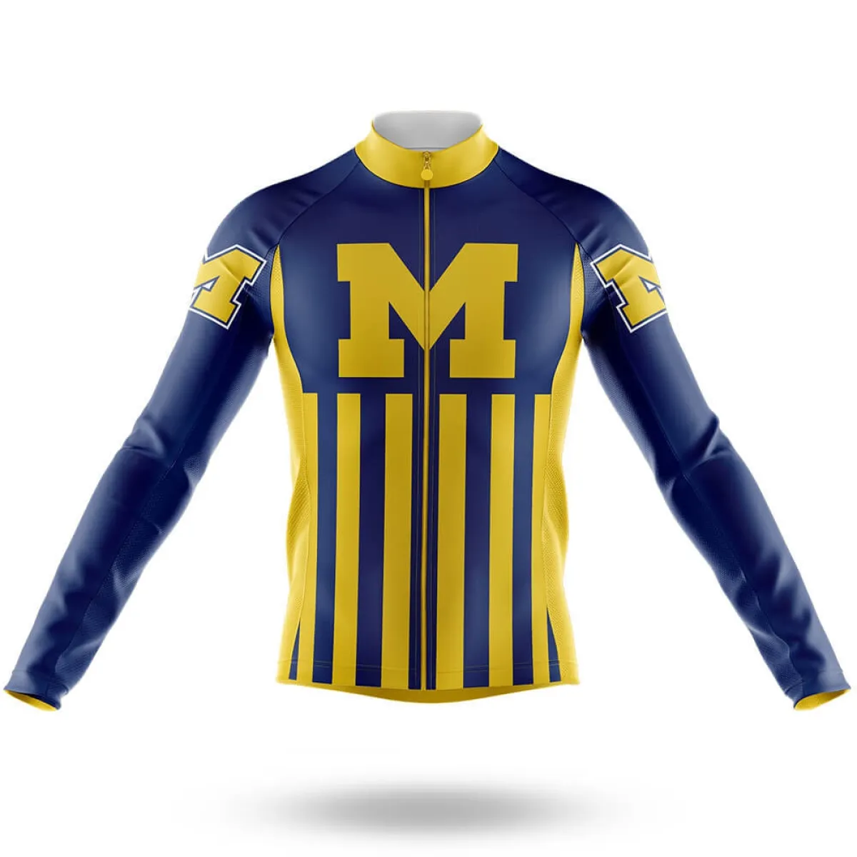 University of Michigan USA Long Sleeve Cycling Jersey Only