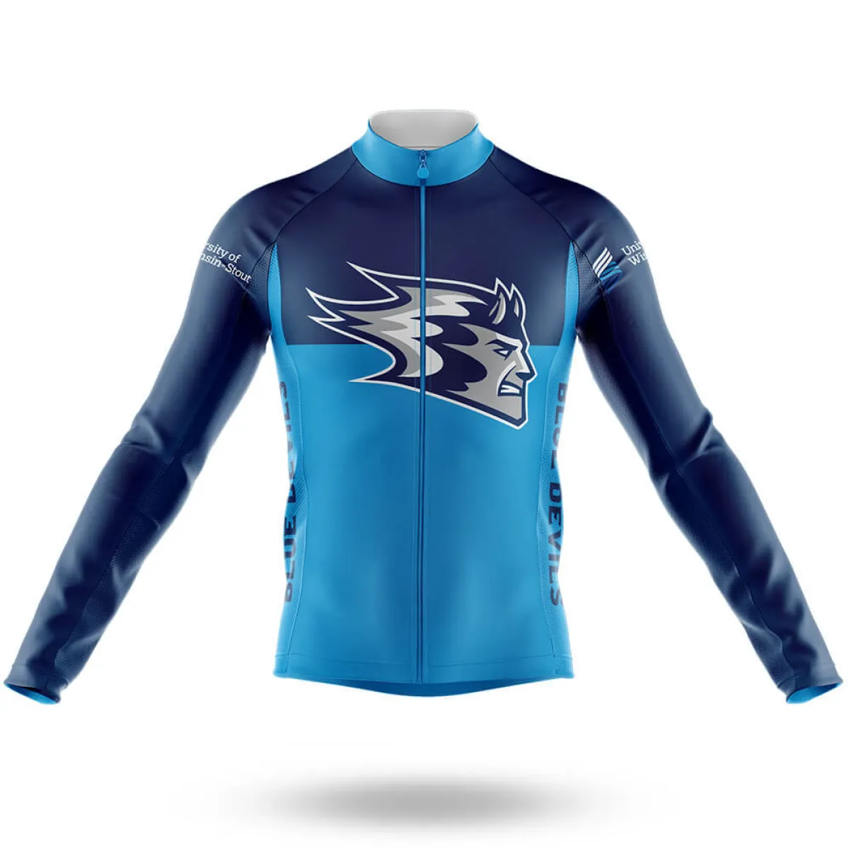 University of Wisconsin-Stout V2 Long Sleeve Cycling Jersey Only