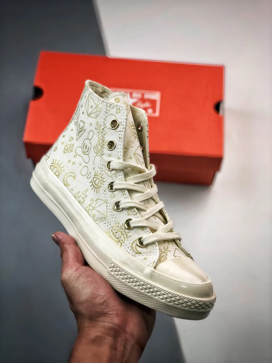 Converse Chuck 70 Golden Elements High Egret/Light Gold - golden elements converse
