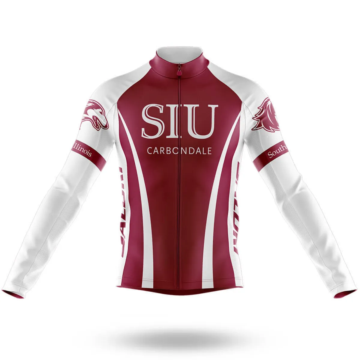 Southern Illinois University Carbondale Long Sleeve Cycling Jersey Only | siu gear