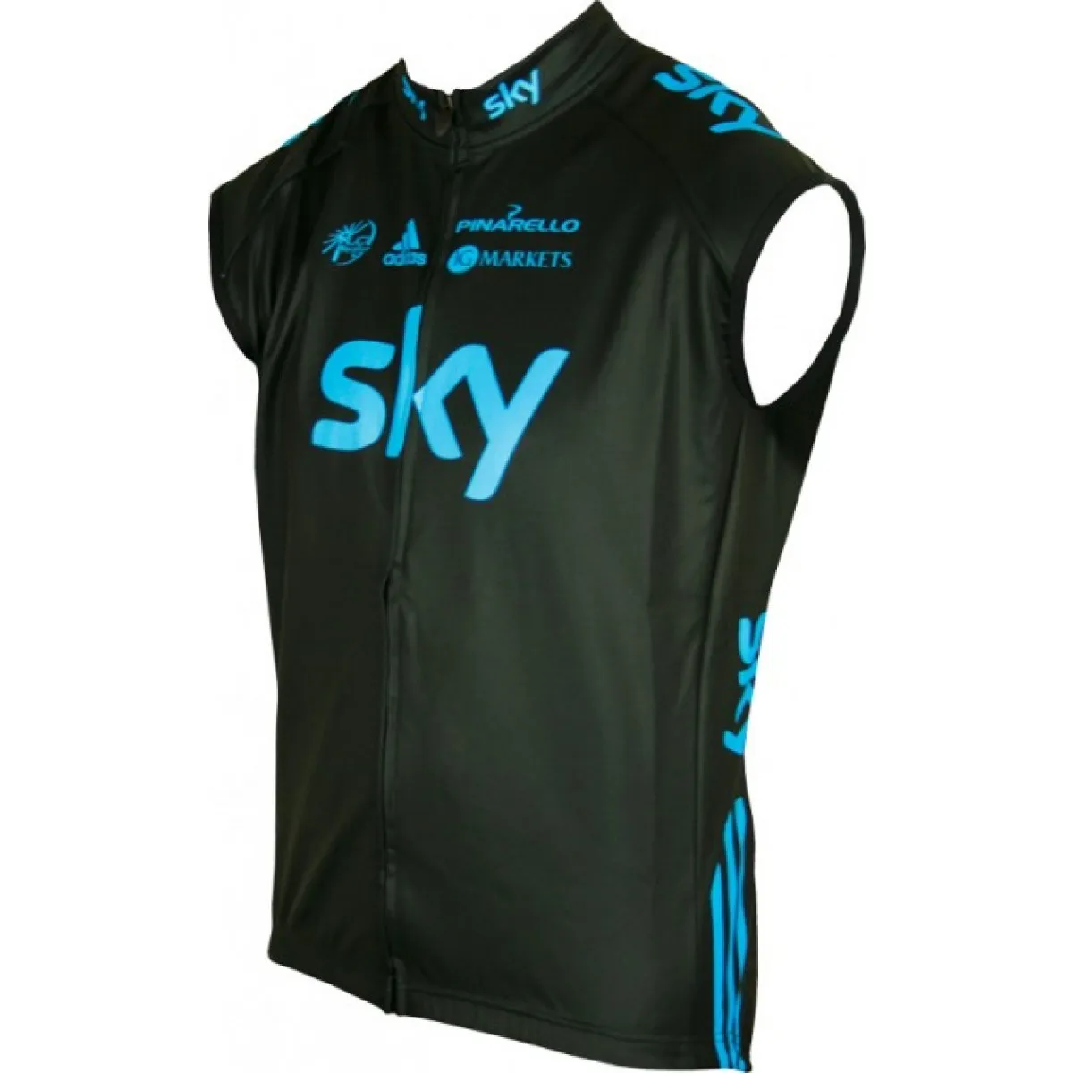 SKY 2012 PRO CYCLING Radsport-Profi-Team-Sleeveless Jersey Vest