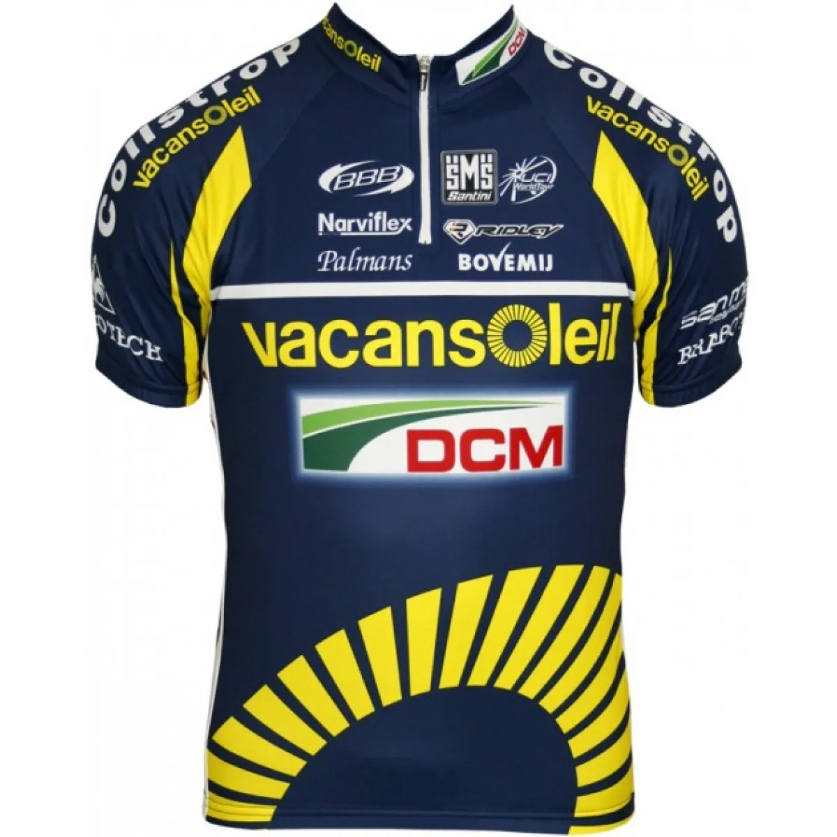 VACANSOLEIL 2011 professional cycling team - Cycling Jersey Short Sleeve