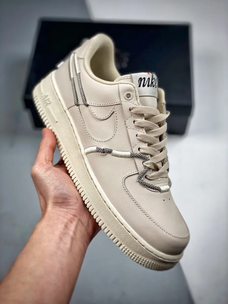 Nike Air Force 1 Low LX Light Orewood Brown Adds Quirky Exterior Lacing / l x light