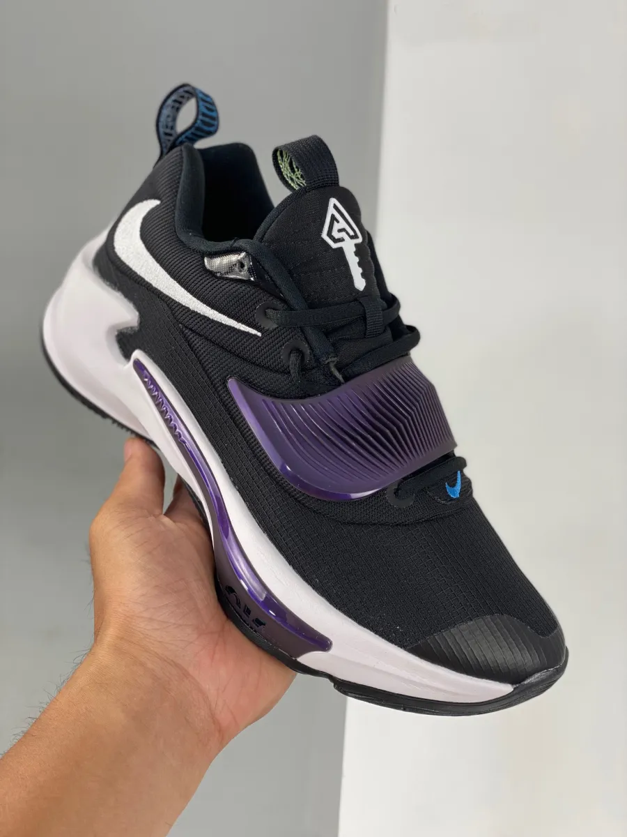 Nike Zoom Freak 3 'Project 34' Black/Light Photo Blue-White / freak 34
