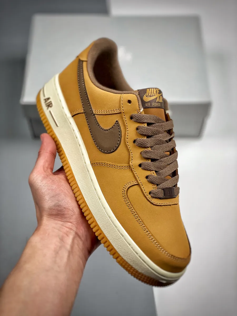 Nike Air Force 1 Low 'Waterproof' Wheat/Baroque Brown-Net 309652-721 / air force 1 waterproof